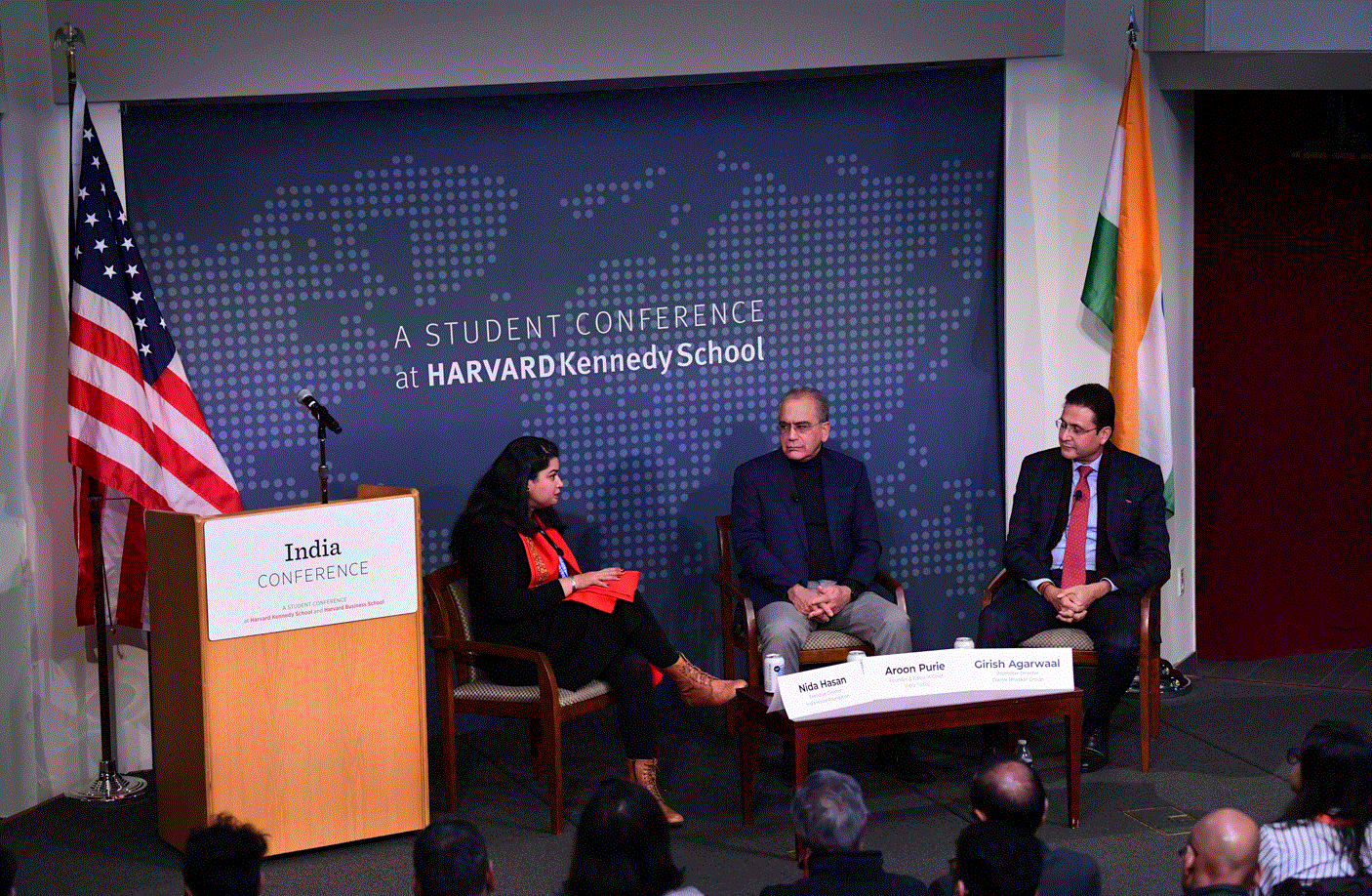 Arun Poorie with Girish Agarwaal