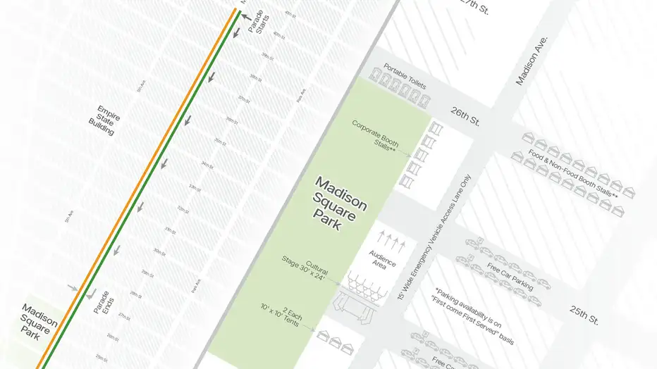 2024 NYC Parade Route