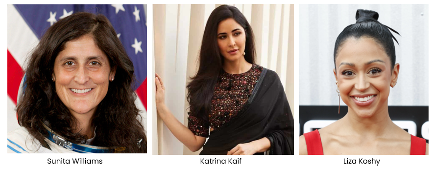 Snuita Williams, Katrina Kaif, Liza Koshy: Mixed Desis