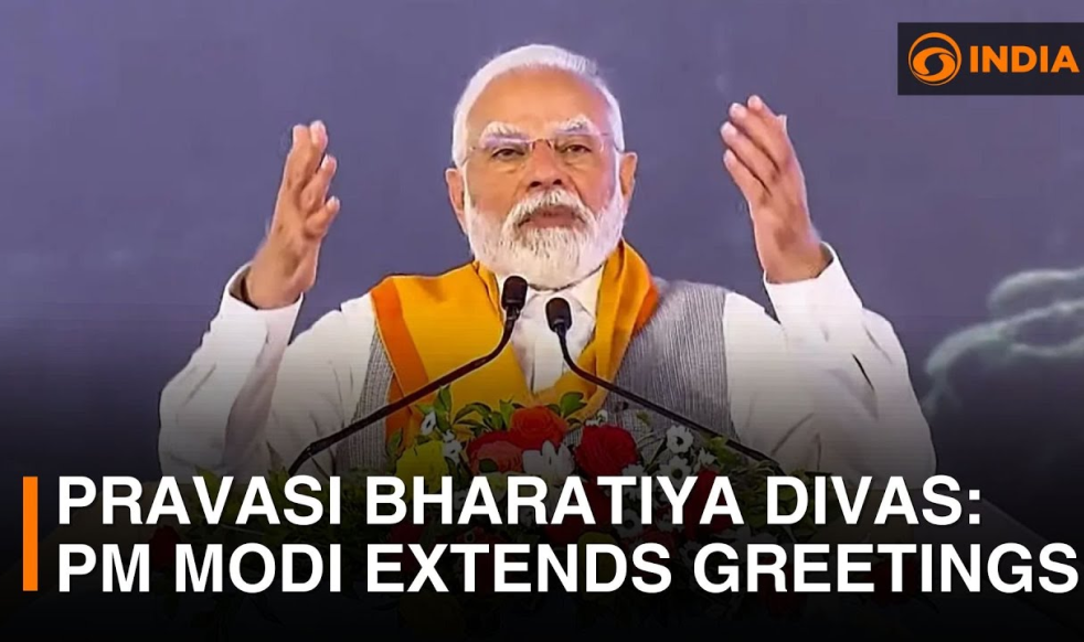 PM Modi addressing Indian Diaspora