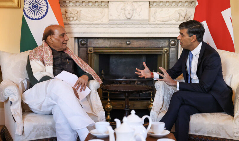 Rajnath Singh Rishi Sunak