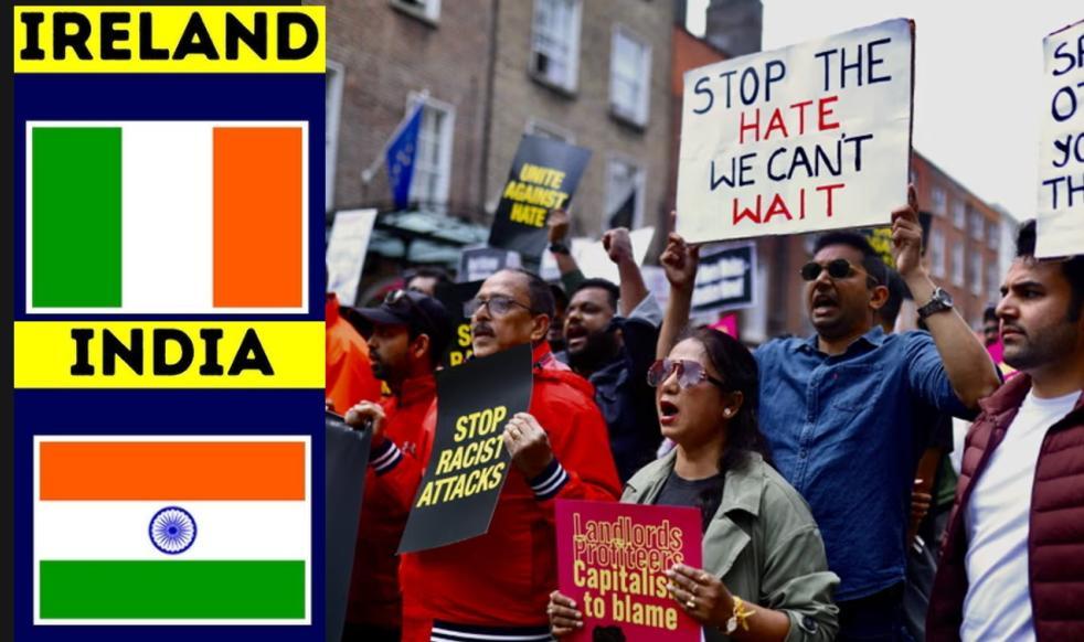 Ireland Indian Diaspora Protests