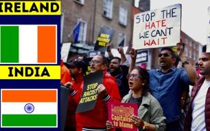 Ireland Indian Diaspora Protests